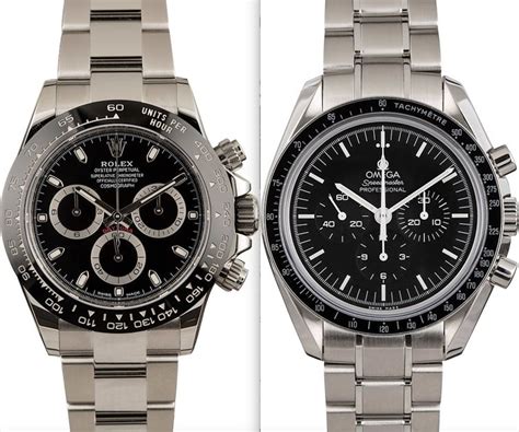 rolex daytona vs omega speedmaster.